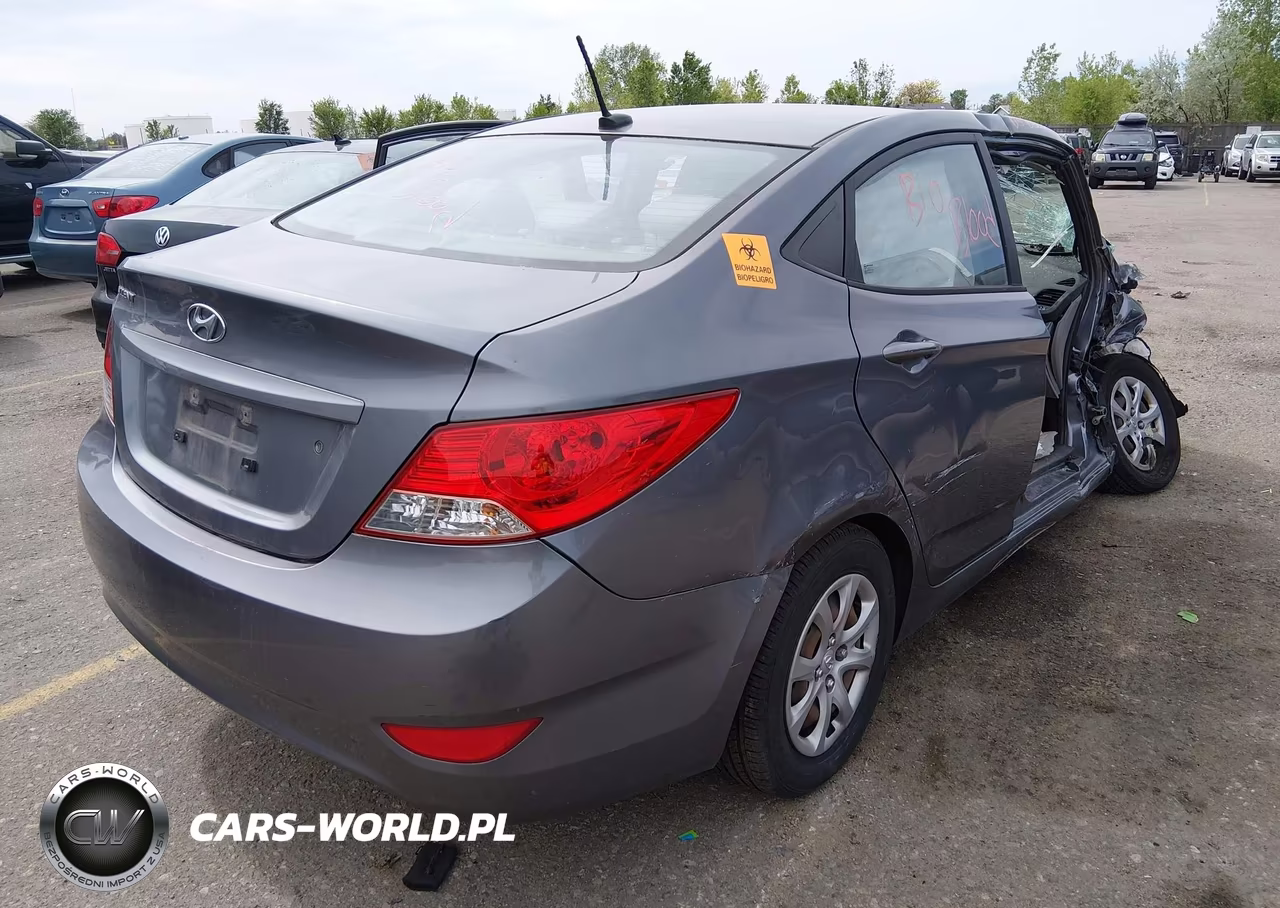 2014 Hyundai Accent Gls VIN:KMHCT4AE8EU620726 - 4