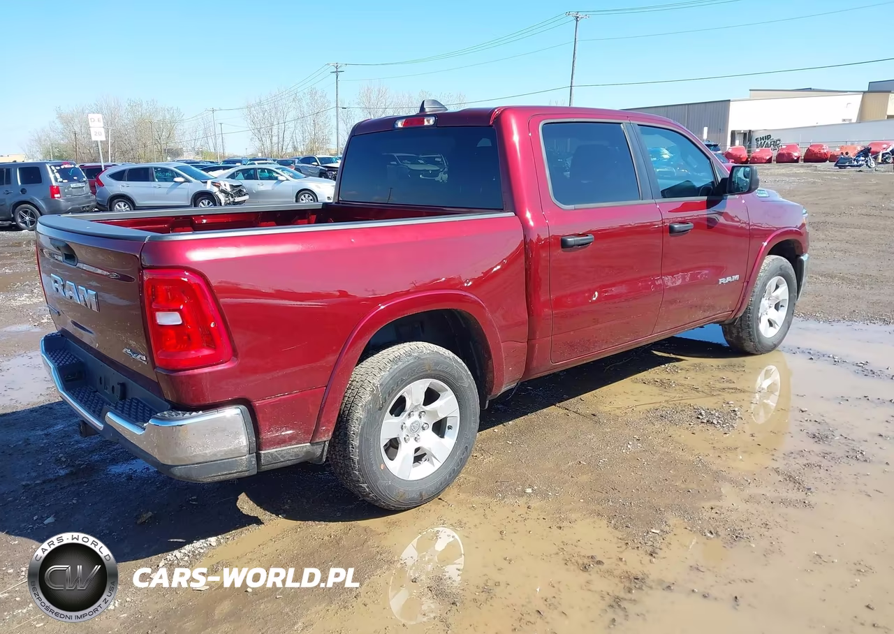 2025 Ram 1500 Big Horn 4X4 5'7 Box VIN:1C6RRFFG1SN590002 - 4