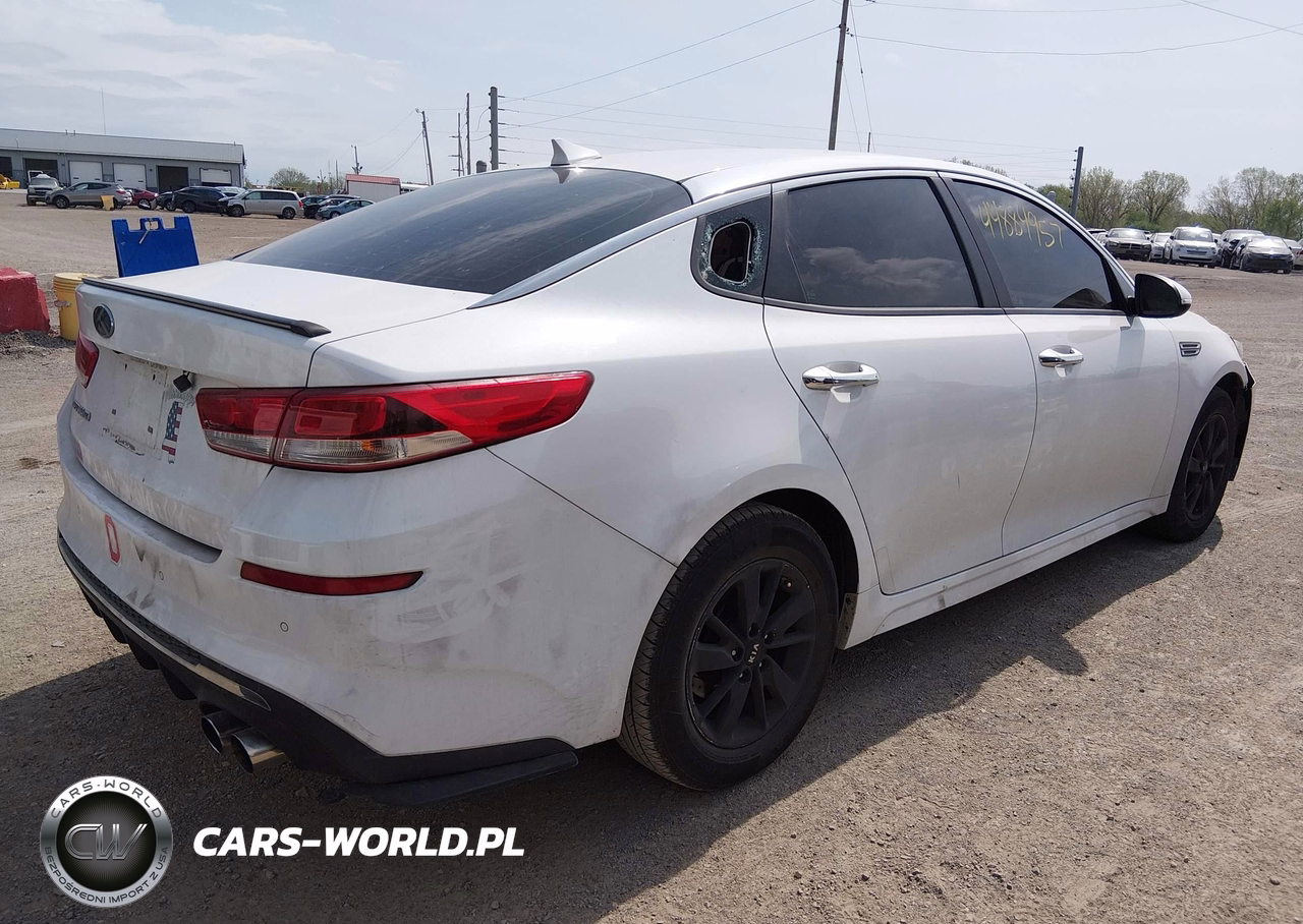 2019 Kia Optima Lx VIN:5XXGT4L30KG280104 - 4