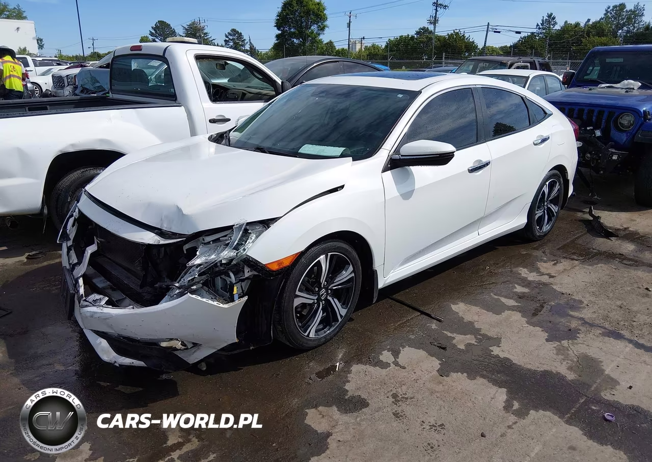 2016 Honda Civic Touring VIN:19XFC1F97GE042499 - 2