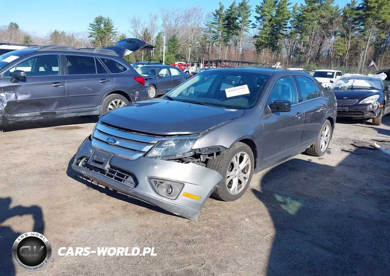 2012 Ford Fusion Se VIN:3FAHP0HA8CR134227 - 2