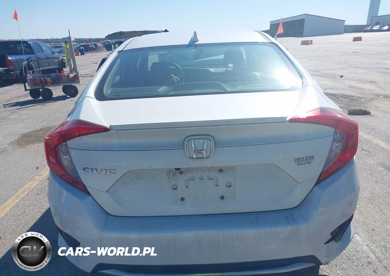 2019 Honda Civic Ex VIN:19XFC1F37KE011211 - 16