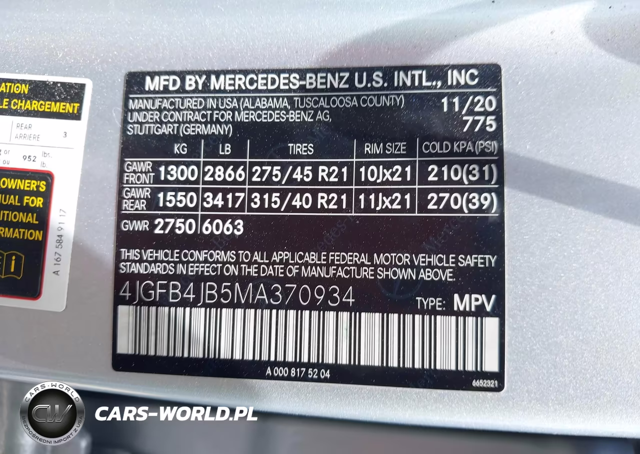 2021 Mercedes-Benz Gle 350 VIN:4JGFB4JB5MA370934 - 9