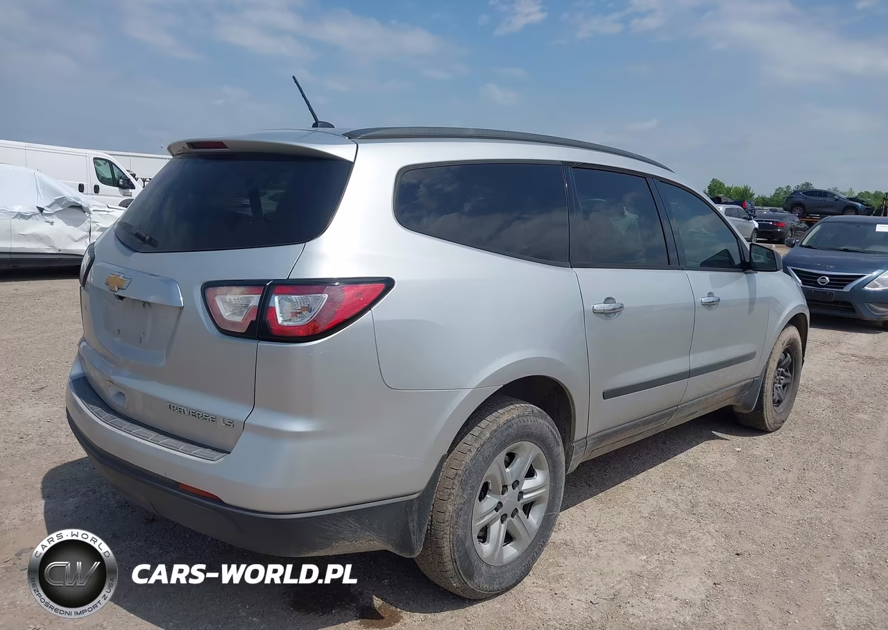 2014 Chevrolet Traverse Ls VIN:1GNKRFEDXEJ235625 - 4