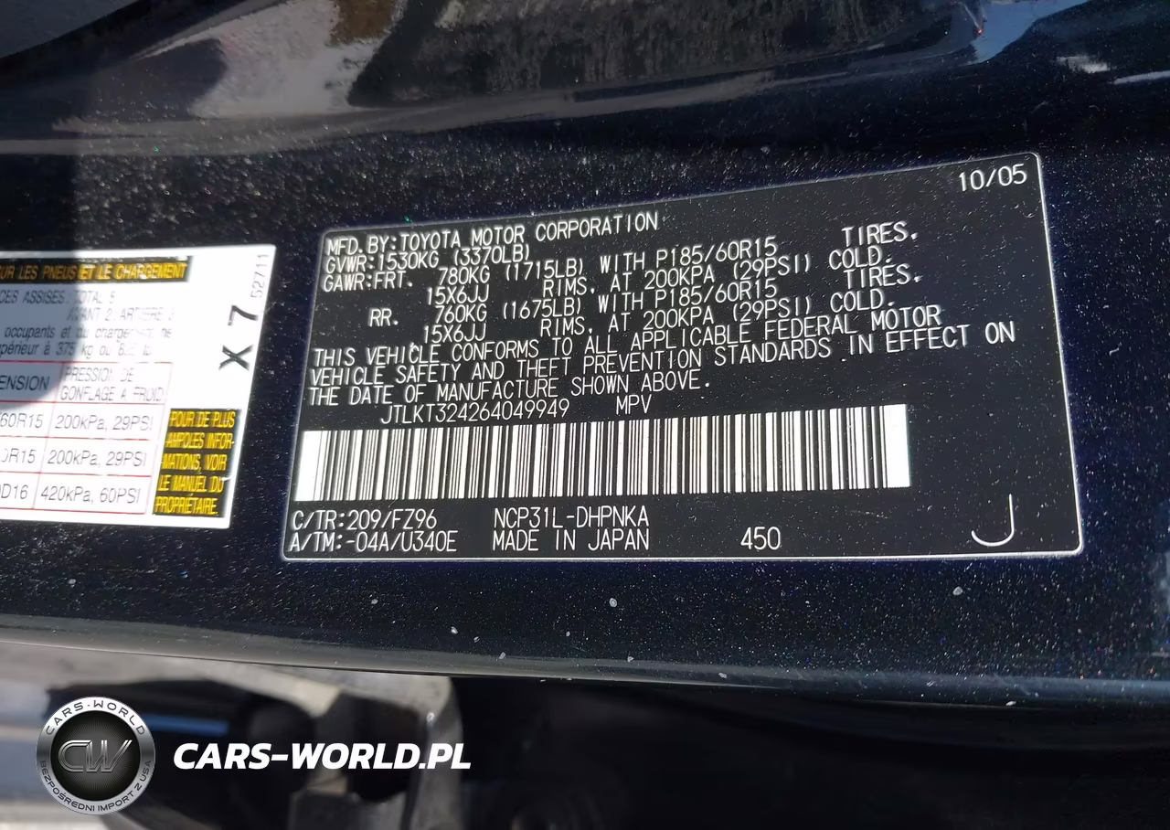 2006 Scion Xb VIN:JTLKT324264049949 - 9