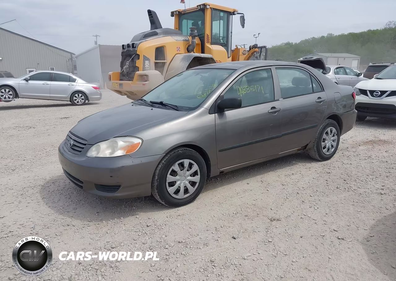2003 Toyota Corolla Ce VIN:1NXBR32E83Z063543 - 2
