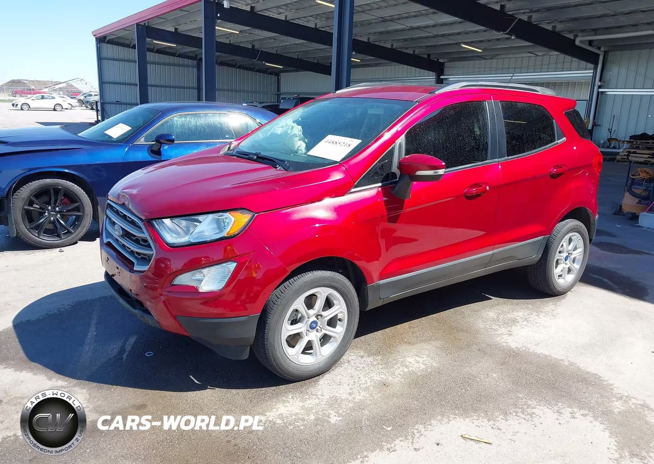 2020 Ford Ecosport Se VIN:MAJ6S3GL1LC369254 - 2