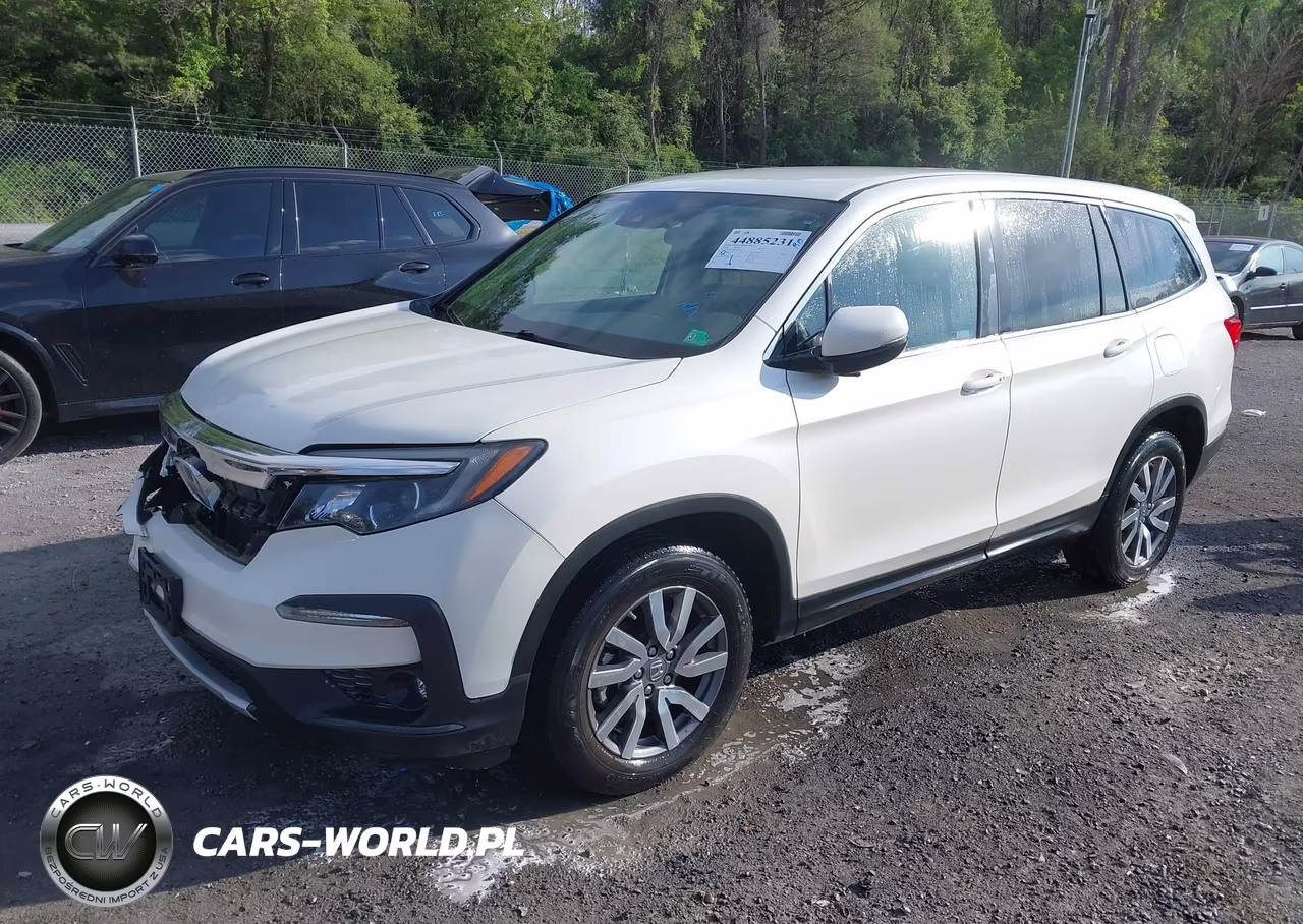 2019 Honda Pilot Ex VIN:5FNYF6H31KB076088 - 2