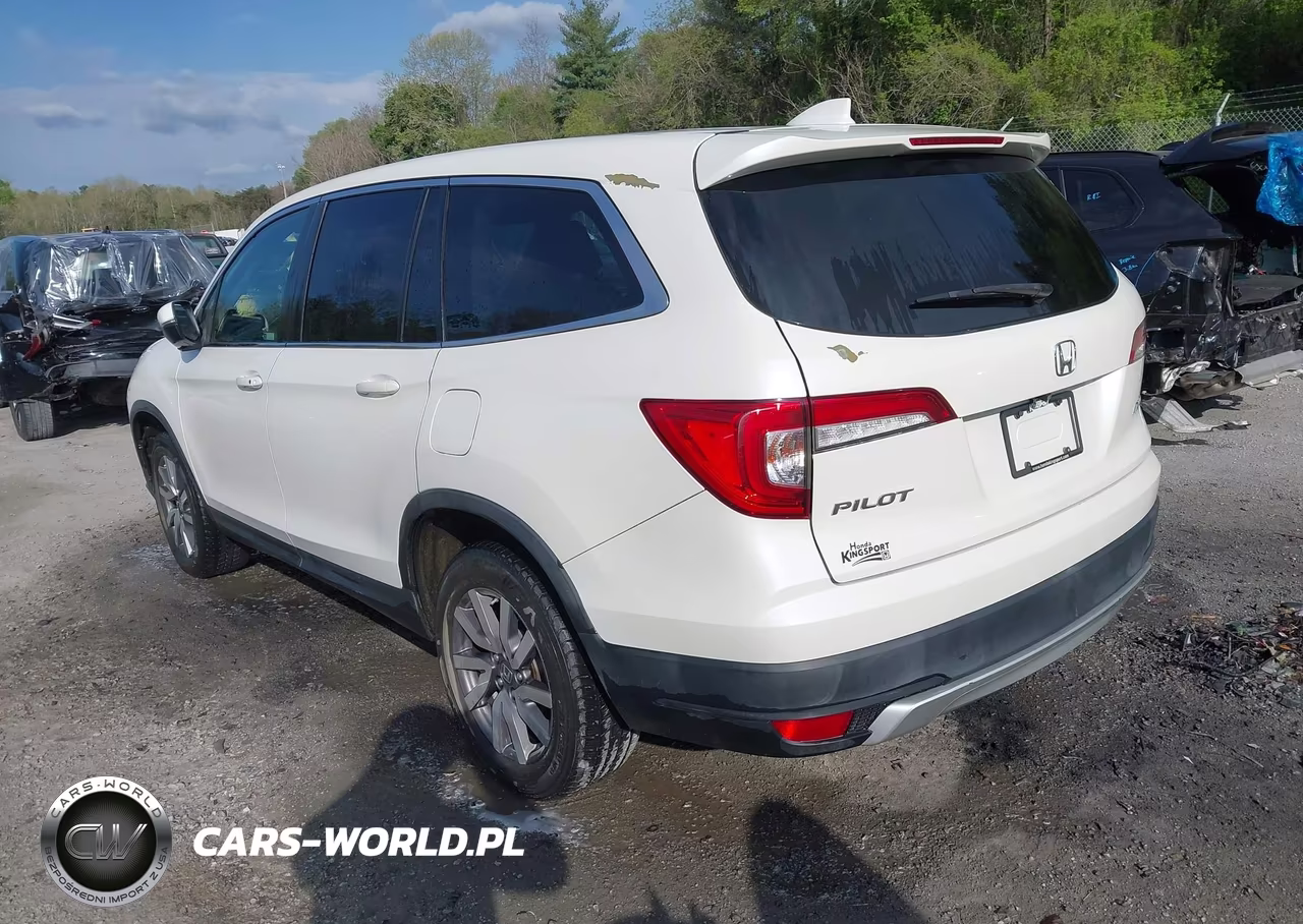 2019 Honda Pilot Ex VIN:5FNYF6H31KB076088 - 3