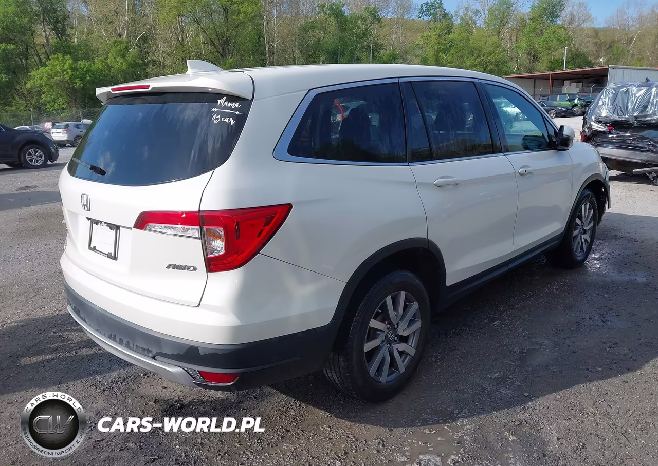 2019 Honda Pilot Ex VIN:5FNYF6H31KB076088 - 4