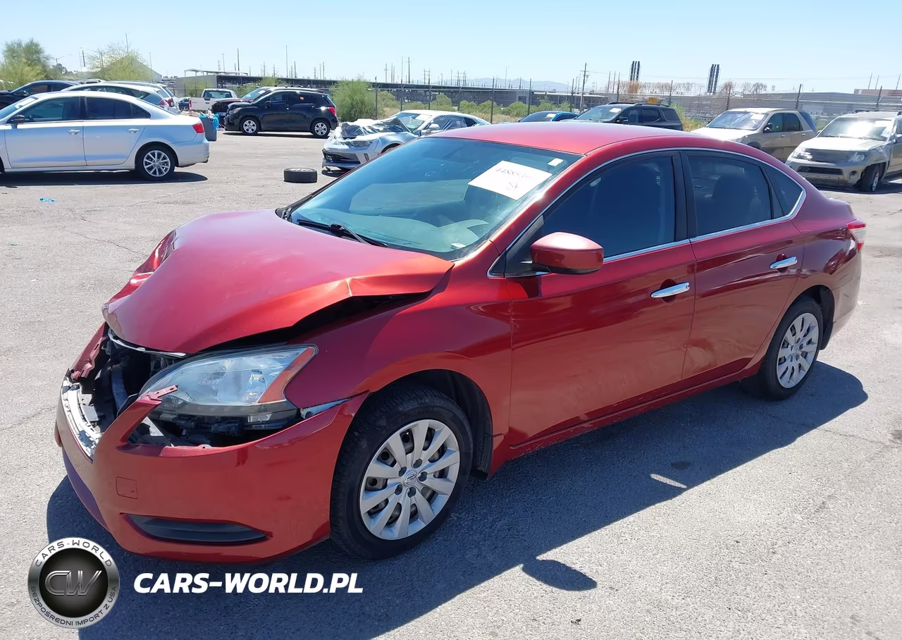 2015 Nissan Sentra Sv VIN:3N1AB7AP5FL693097 - 2