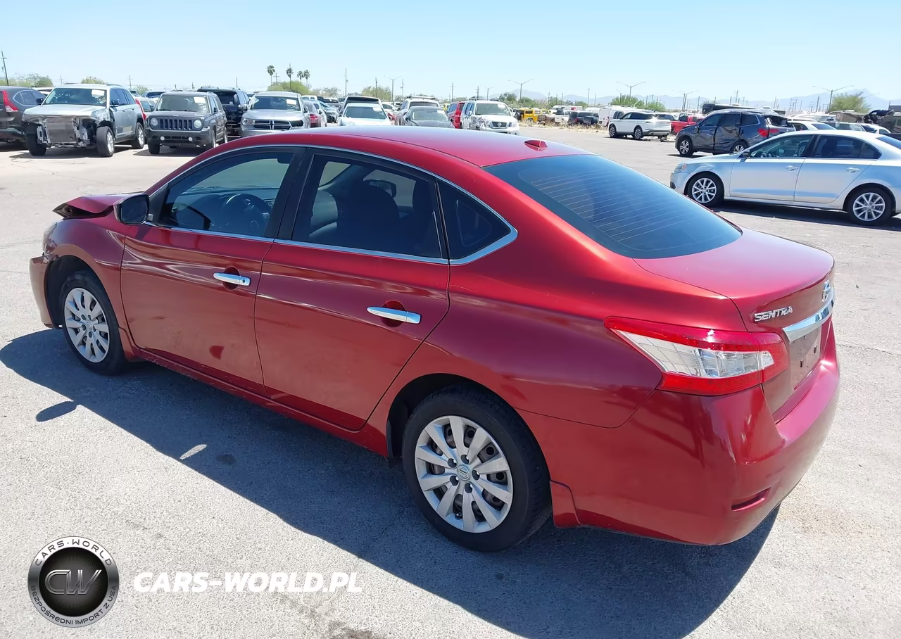 2015 Nissan Sentra Sv VIN:3N1AB7AP5FL693097 - 3