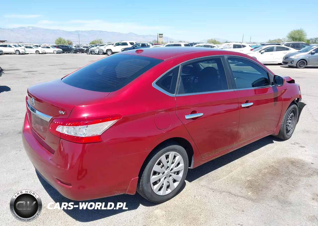 2015 Nissan Sentra Sv VIN:3N1AB7AP5FL693097 - 4