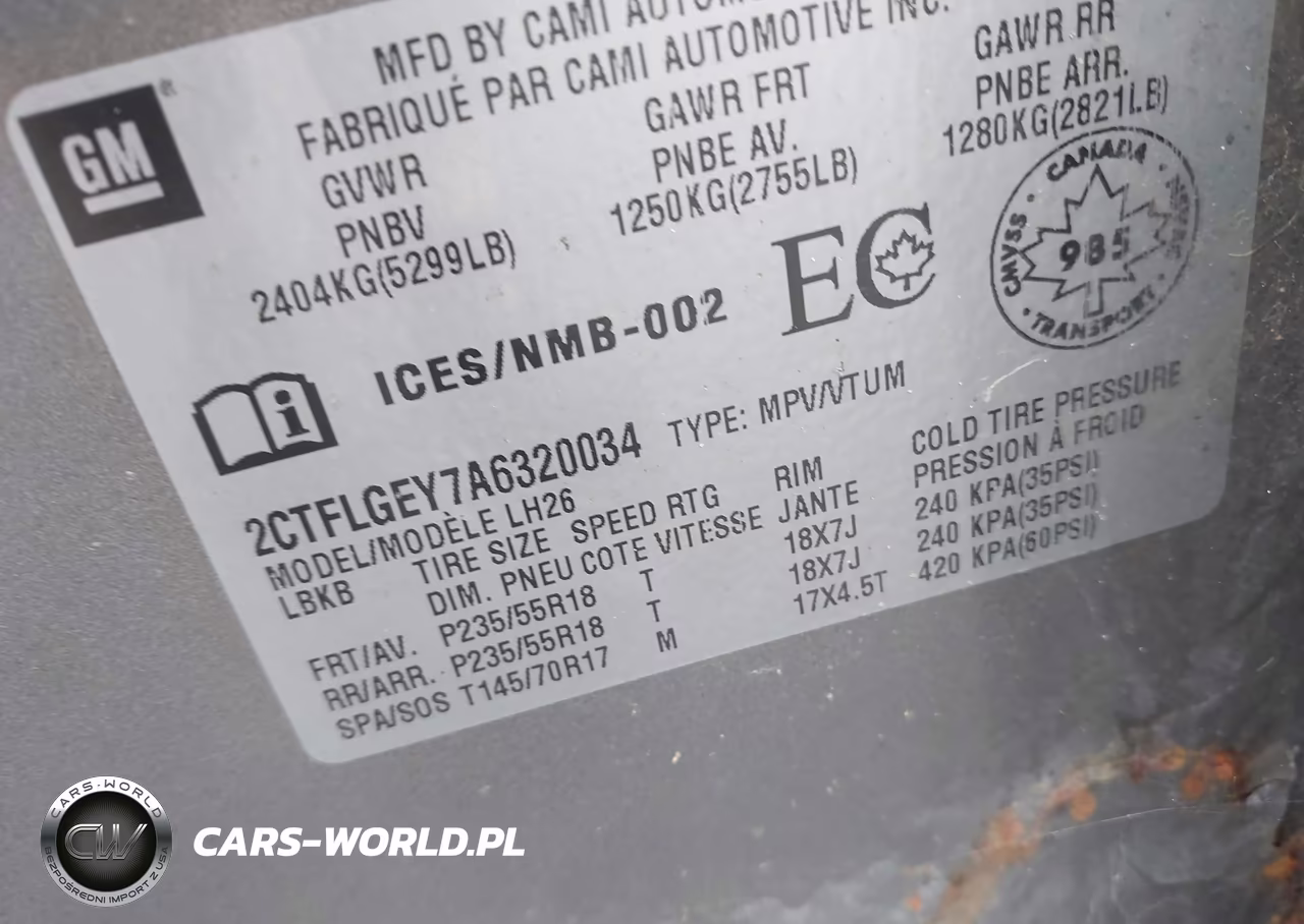 2010 GMC Terrain Slt-1 VIN:2CTFLGEY7A6320034 - 9