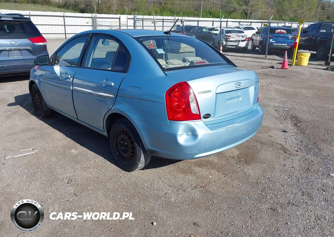 2009 Hyundai Accent Gls VIN:KMHCN46C19U299684 - 3