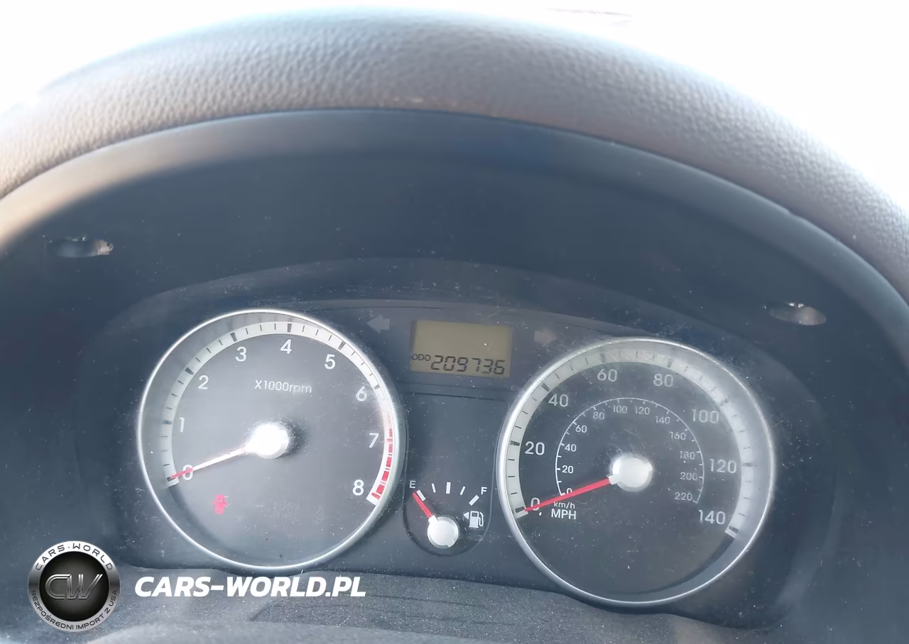 2009 Hyundai Accent Gls VIN:KMHCN46C19U299684 - 7