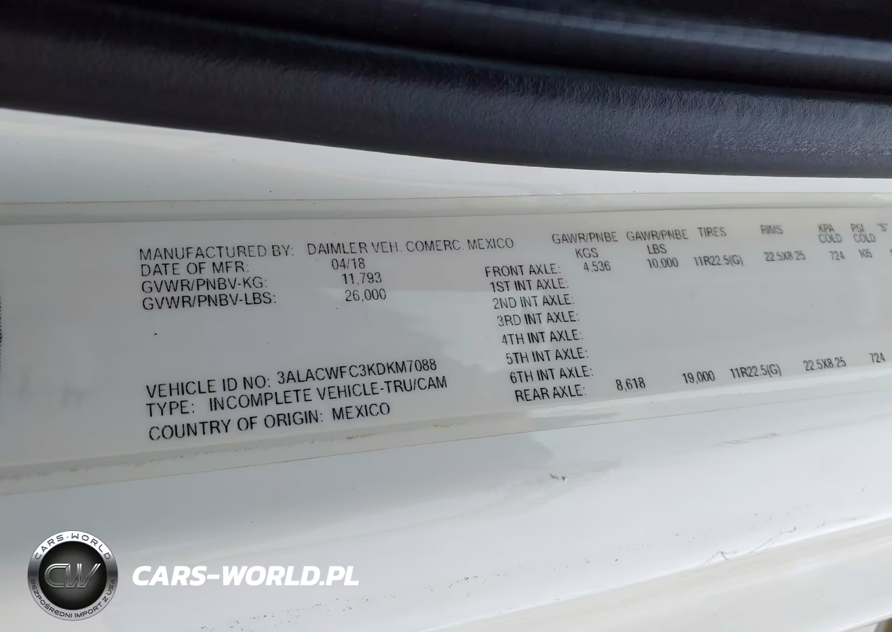 2019 Freightliner M2 106 VIN:3ALACWFC3KDKM7088 - 8
