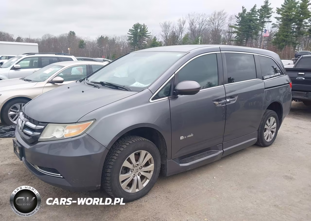 2016 Honda Odyssey Se VIN:5FNRL5H35GB131978 - 2