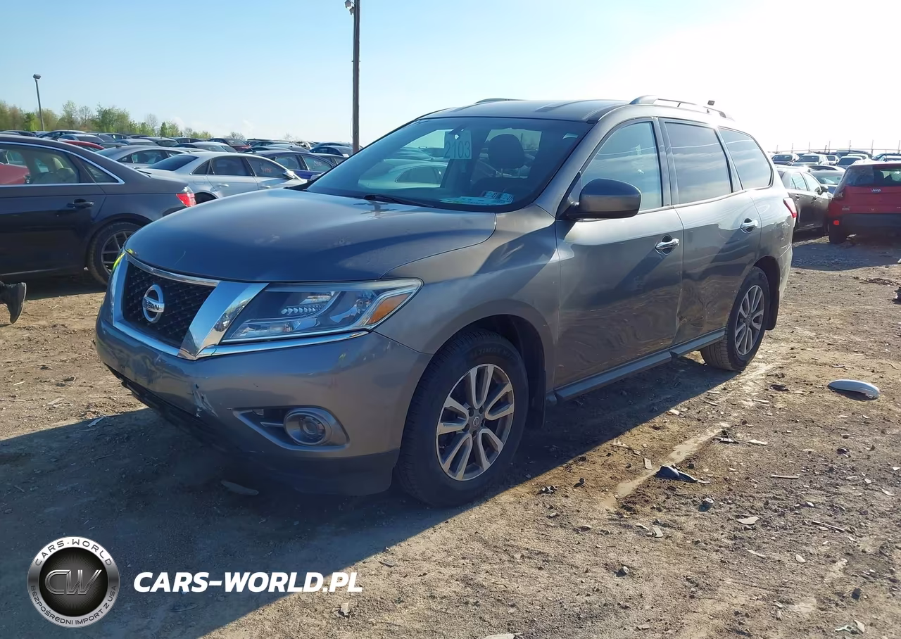 2015 Nissan Pathfinder S VIN:5N1AR2MM4FC716566 - 2