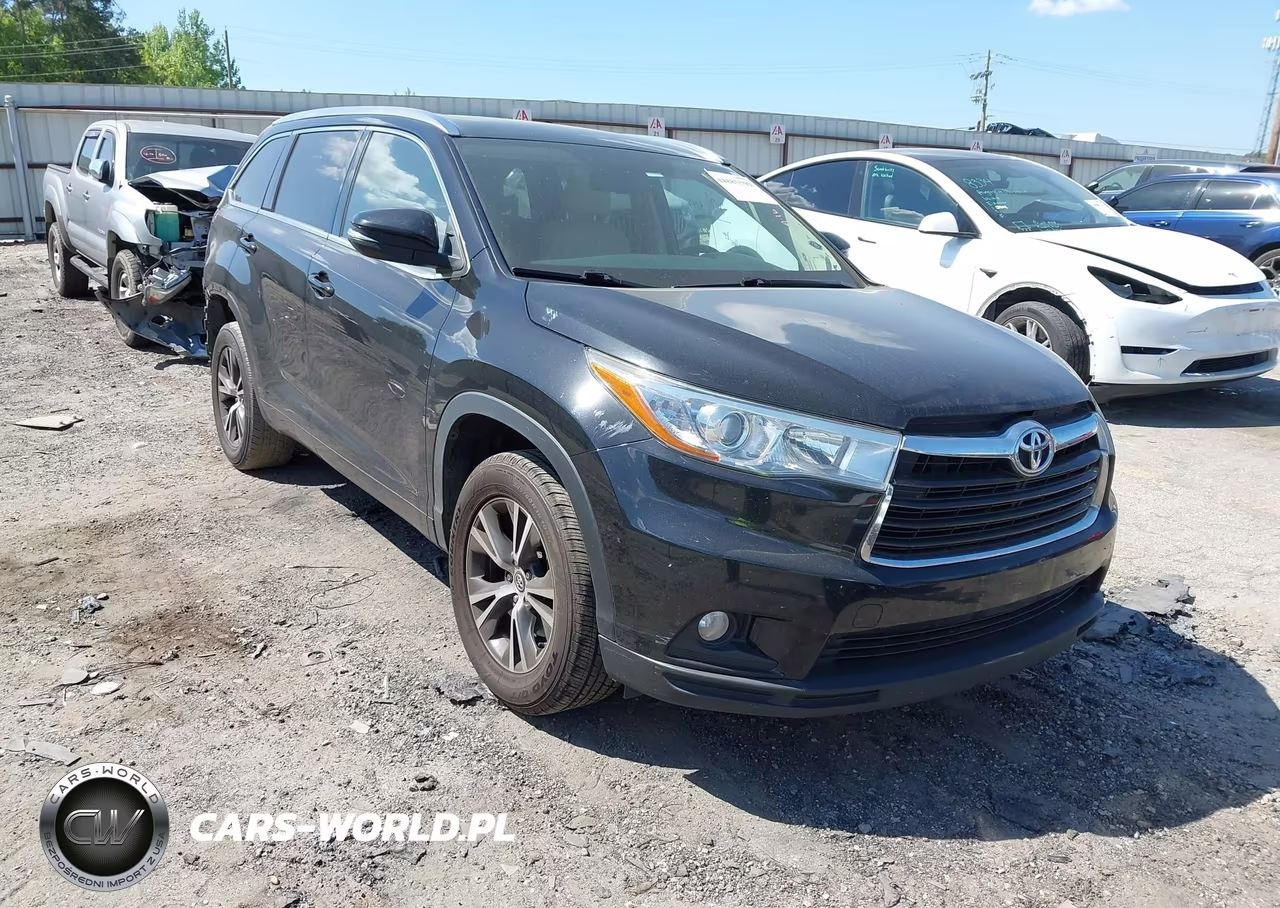 2016 Toyota Highlander Xle V6