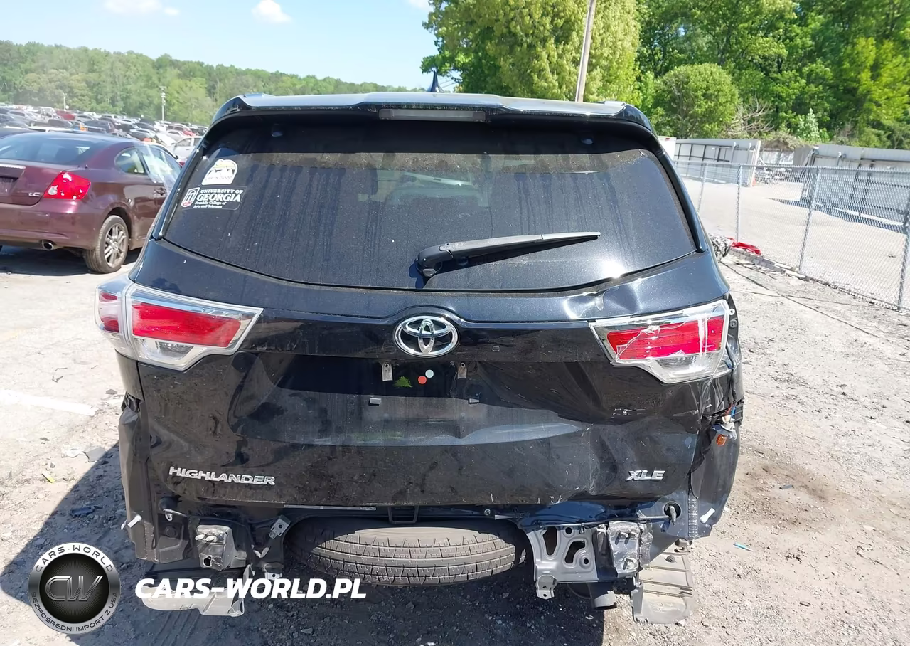 2016 Toyota Highlander Xle V6 VIN:5TDKKRFH7GS504489 - 16