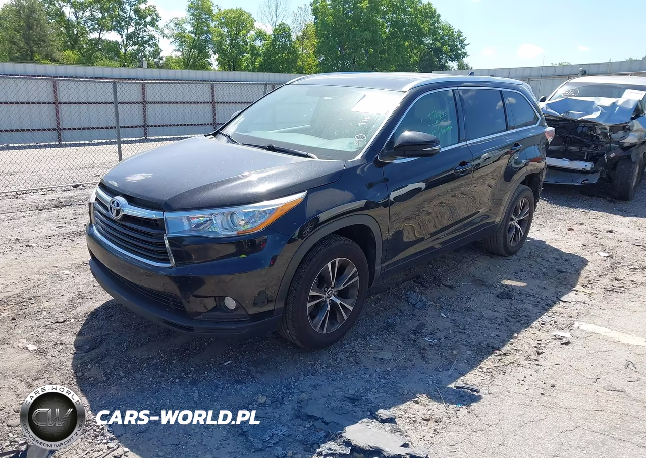 2016 Toyota Highlander Xle V6 VIN:5TDKKRFH7GS504489 - 2