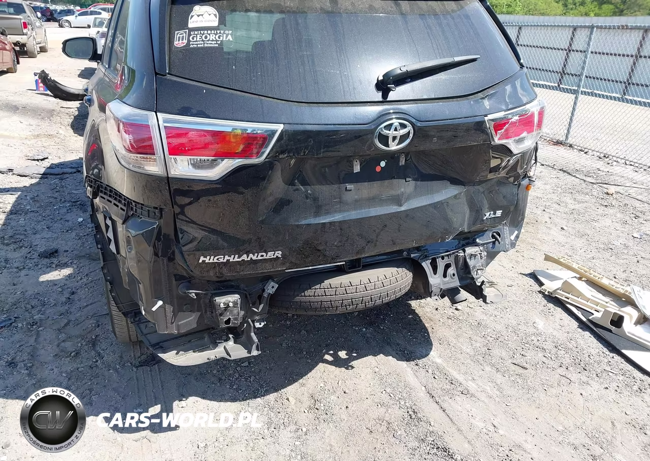 2016 Toyota Highlander Xle V6 VIN:5TDKKRFH7GS504489 - 6