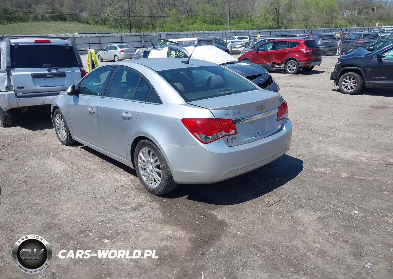 2012 Chevrolet Cruze Eco VIN:1G1PJ5SC7C7256110 - 3