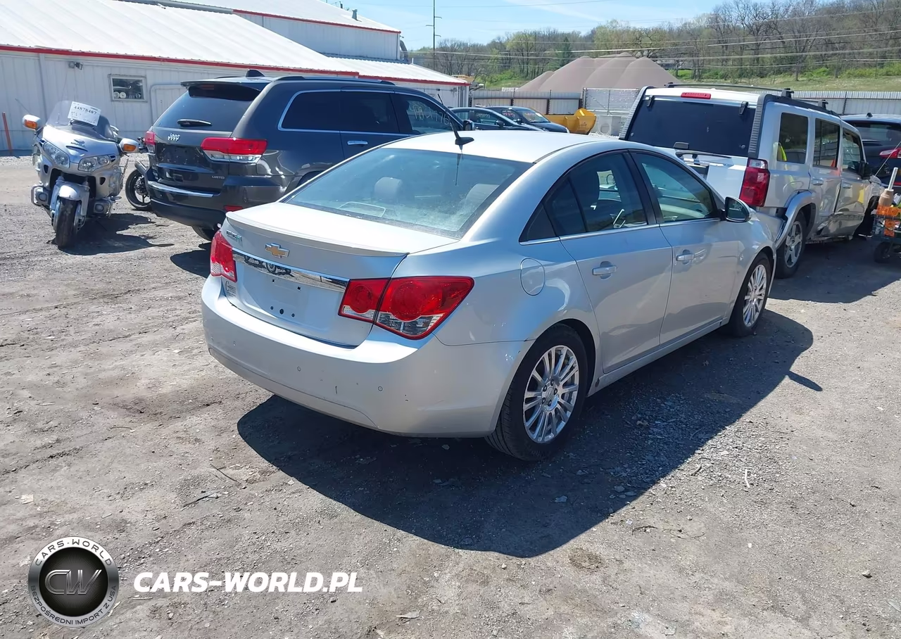 2012 Chevrolet Cruze Eco VIN:1G1PJ5SC7C7256110 - 4