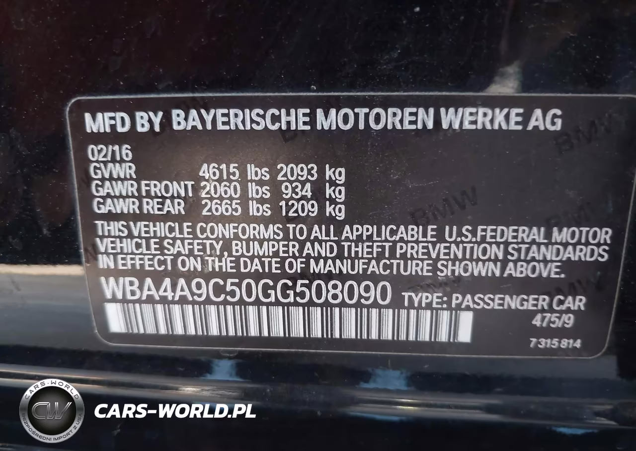 2016 BMW 428I Gran Coupe VIN:WBA4A9C50GG508090 - 9