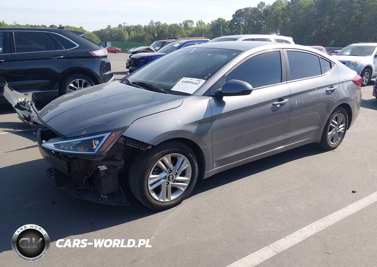 2019 Hyundai Elantra Sel VIN:5NPD84LF1KH415304 - 2