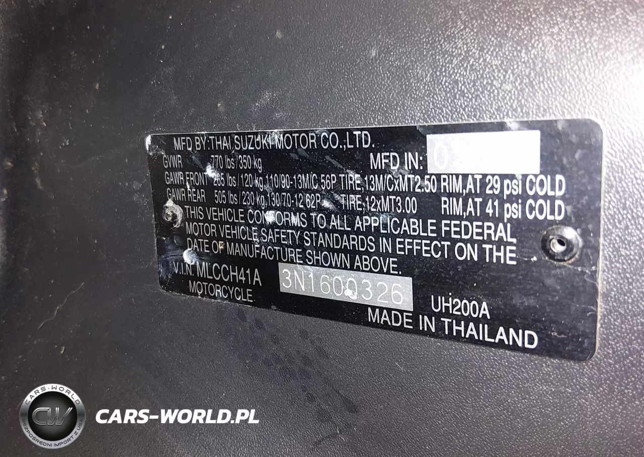 2022 Suzuki Uh200 VIN:MLCCH41A3N1600326 - 10