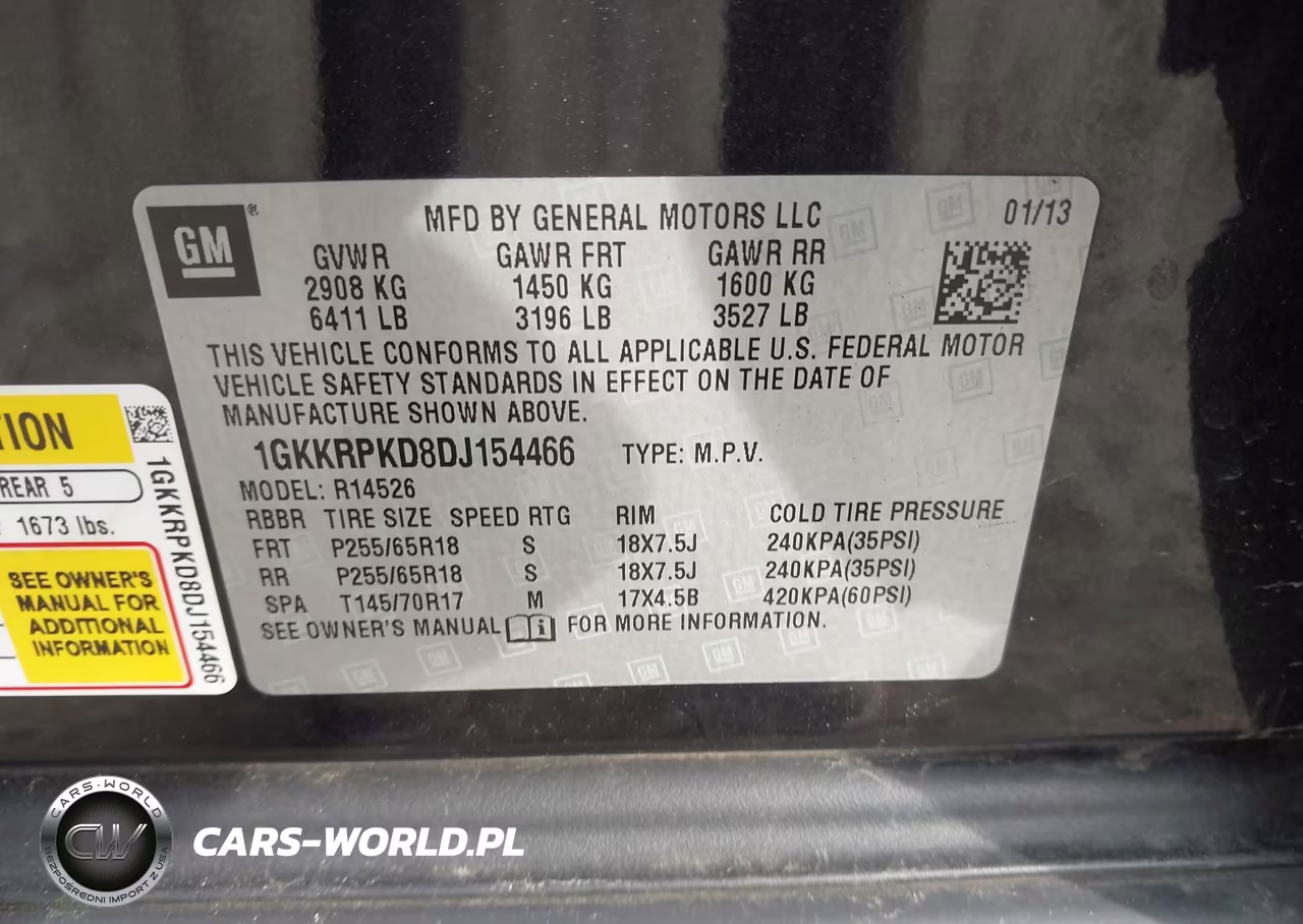 2013 GMC Acadia Sle VIN:1GKKRPKD8DJ154466 - 9