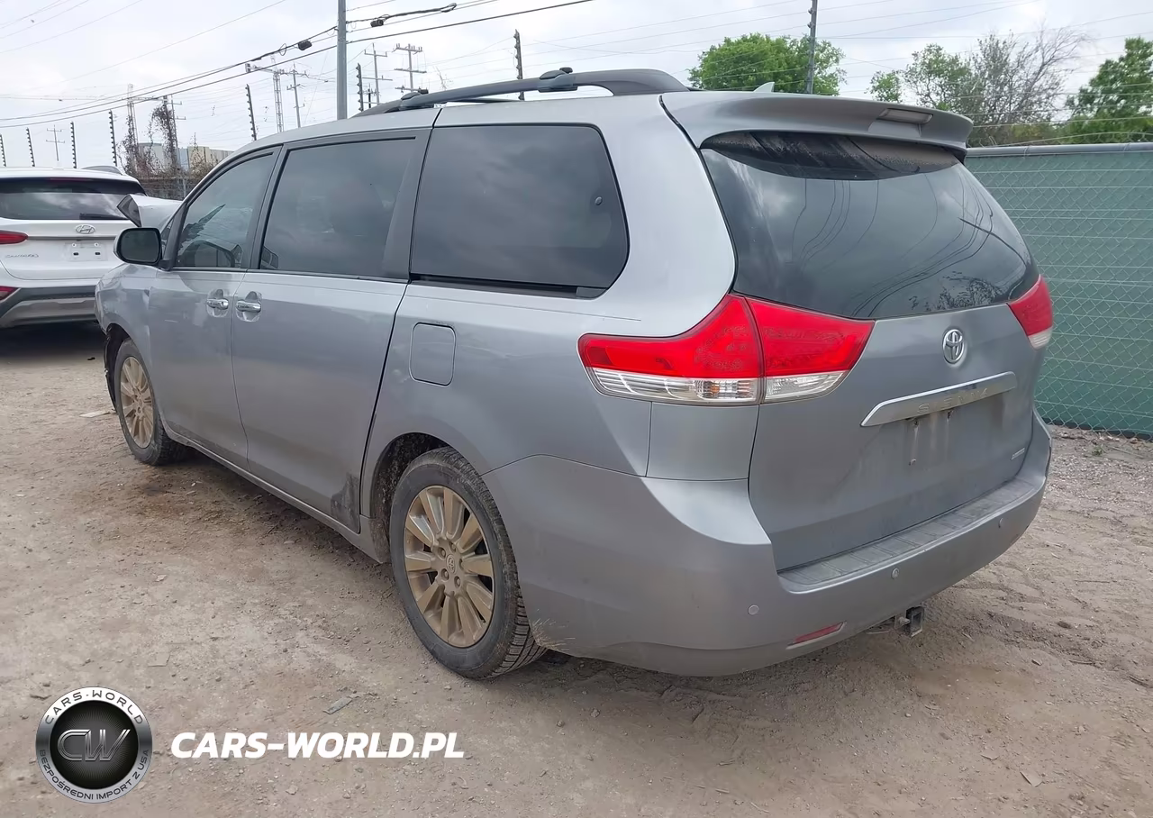 2012 Toyota Sienna Limited V6 7 Passenger VIN:5TDYK3DC7CS222247 - 3