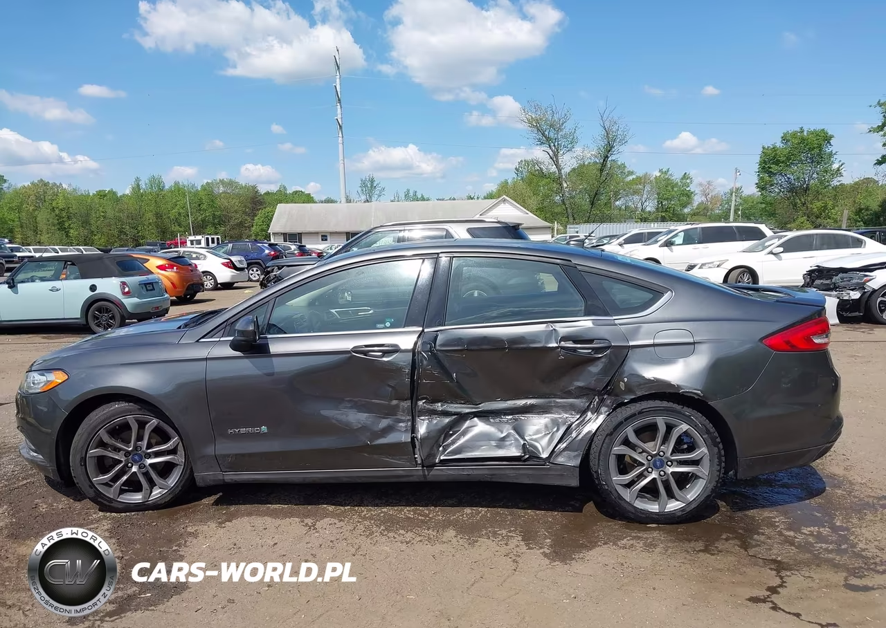 2017 Ford Fusion Hybrid Se VIN:3FA6P0LU9HR356372 - 14