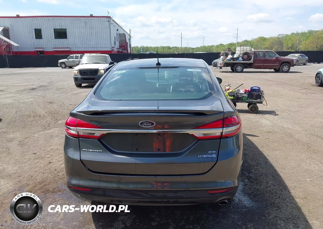 2017 Ford Fusion Hybrid Se VIN:3FA6P0LU9HR356372 - 16