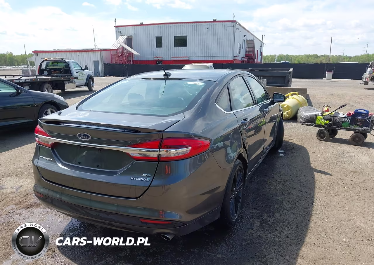 2017 Ford Fusion Hybrid Se VIN:3FA6P0LU9HR356372 - 4