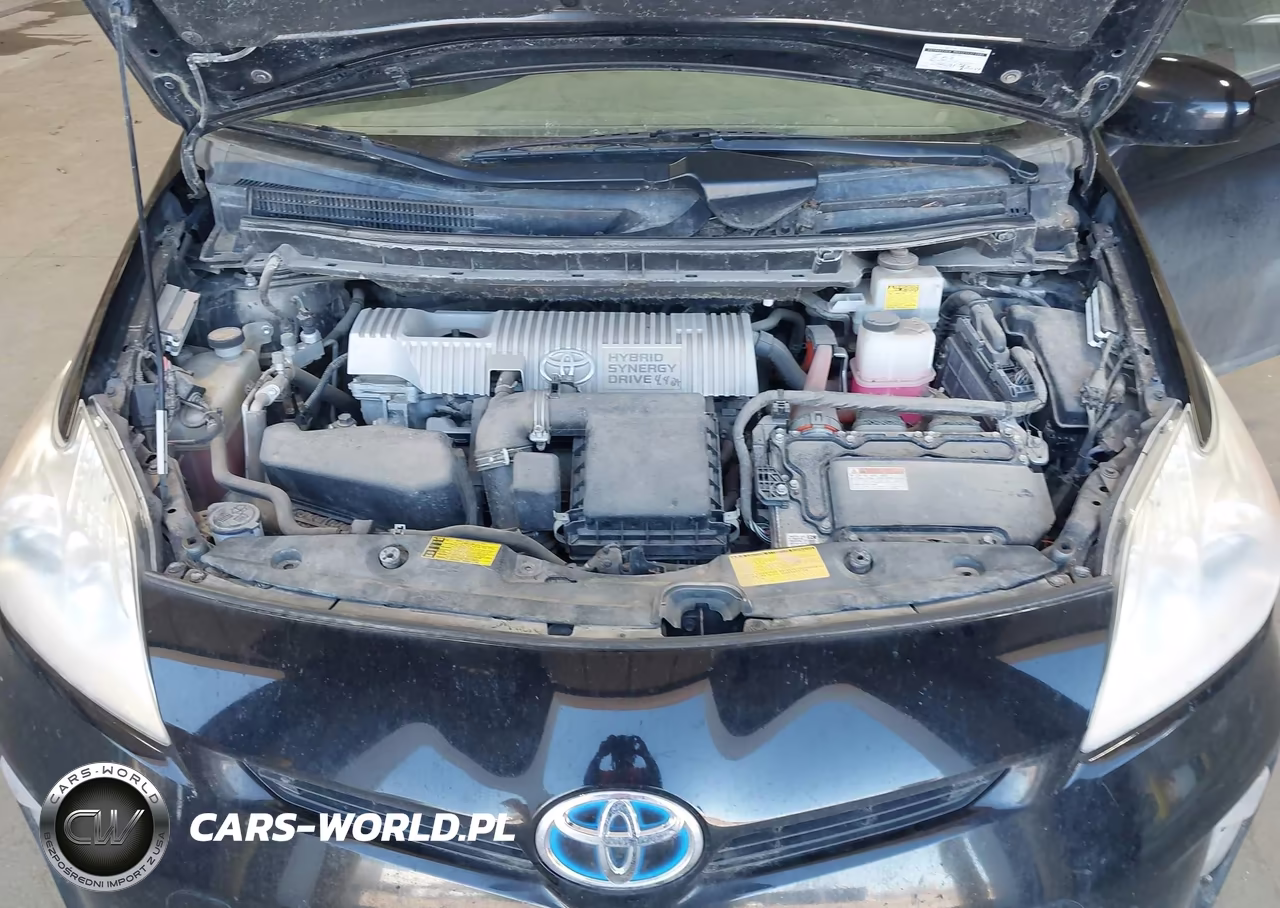 2013 Toyota Prius Three Se VIN:JTDKN3DU1D1656748 - 10