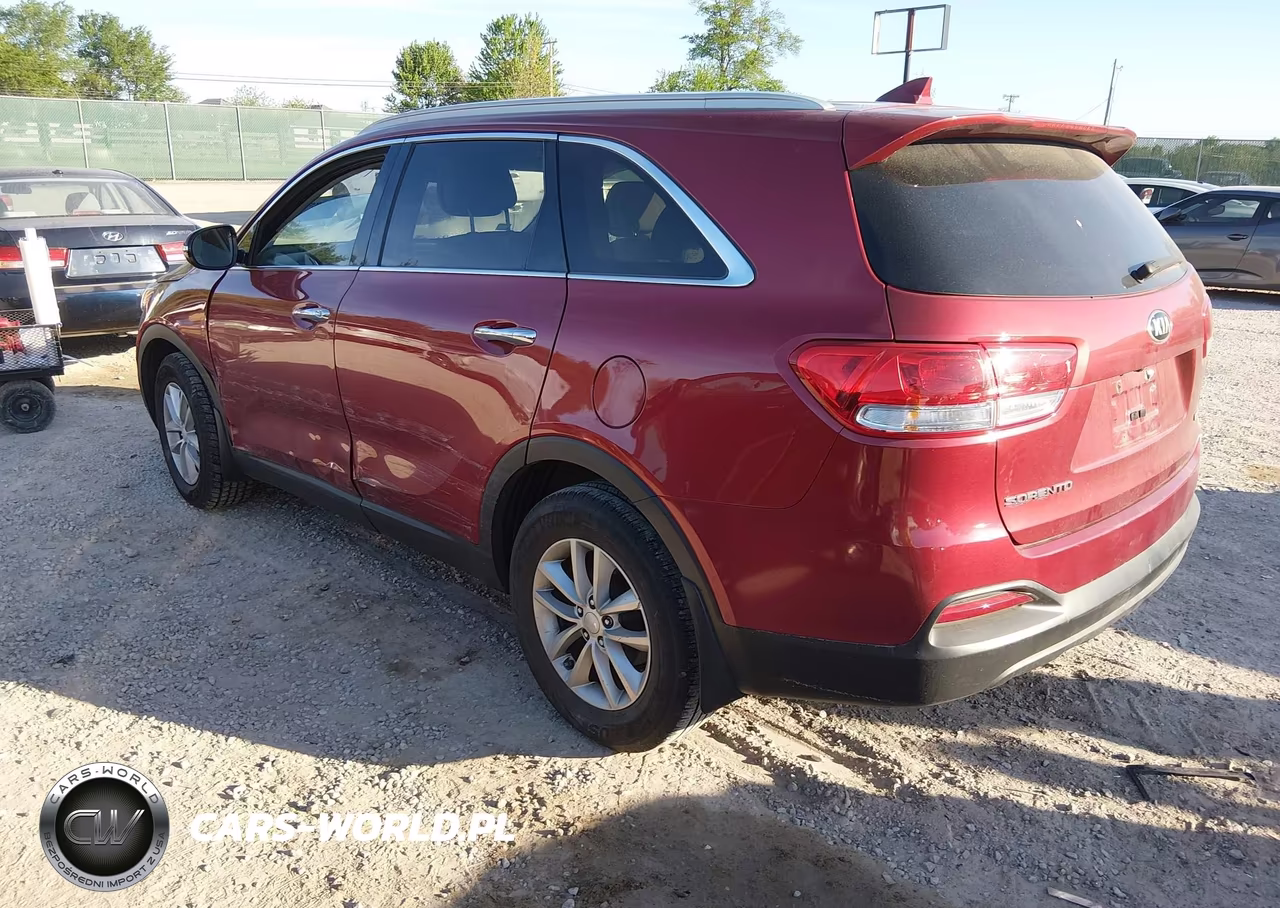 2016 Kia Sorento 2.4L Lx VIN:5XYPG4A39GG034856 - 3