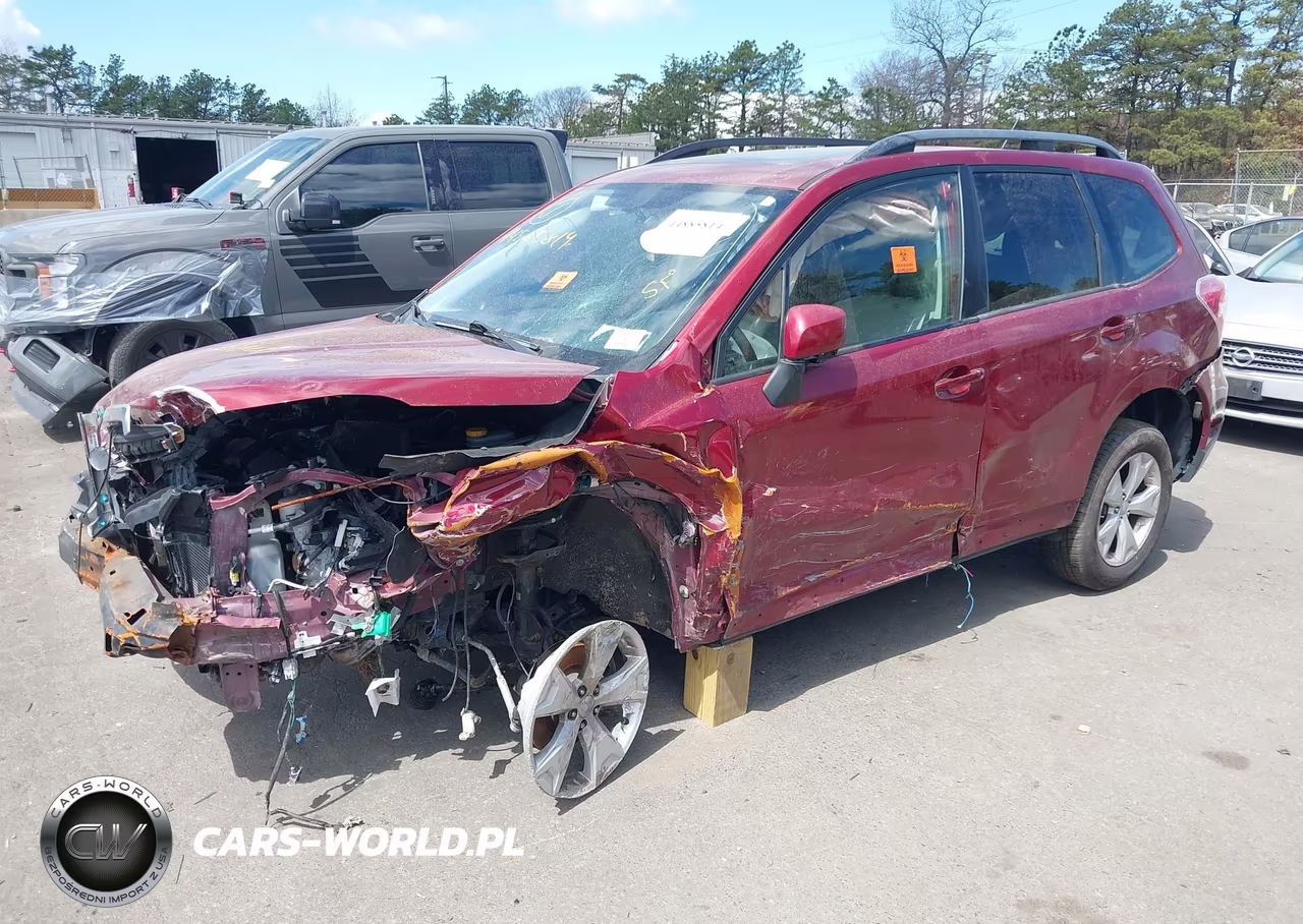 2015 Subaru Forester 2.5I Premium VIN:JF2SJADC4FH587511 - 2