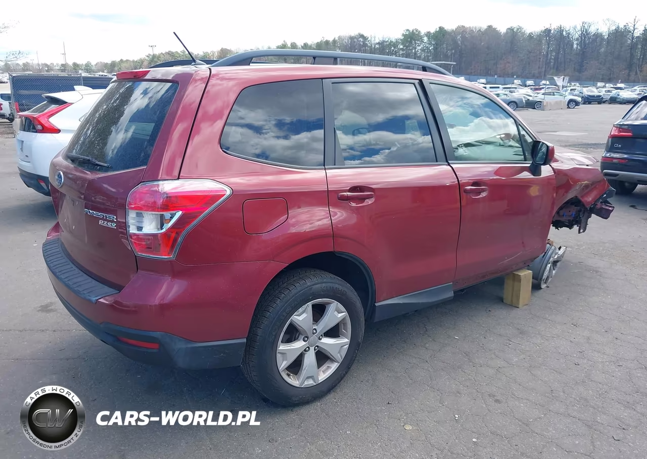 2015 Subaru Forester 2.5I Premium VIN:JF2SJADC4FH587511 - 4