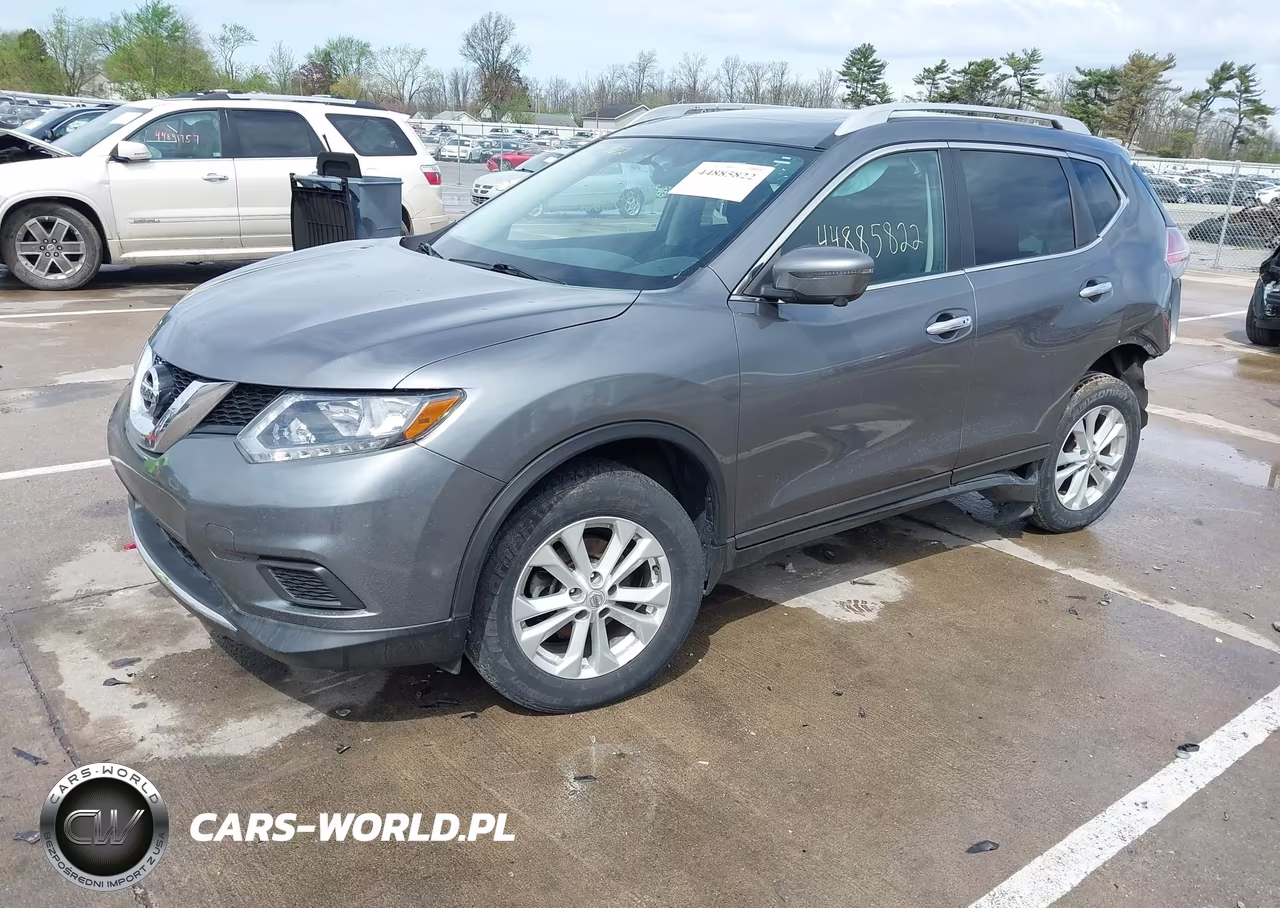 2016 Nissan Rogue Sv VIN:5N1AT2MV6GC826269 - 2