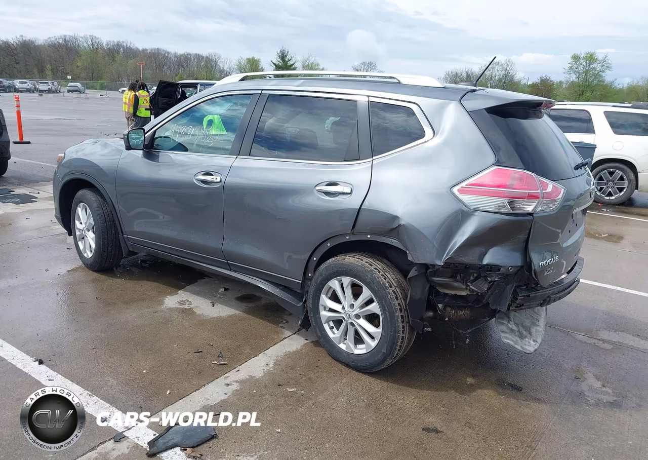 2016 Nissan Rogue Sv VIN:5N1AT2MV6GC826269 - 3