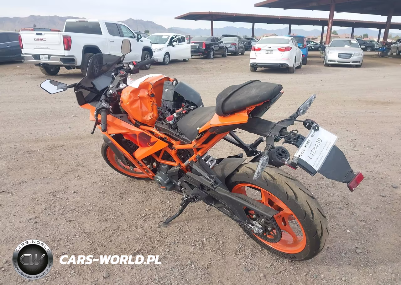 2024 Ktm 390 Rc VIN:MD2JYJ403RN210714 - 3