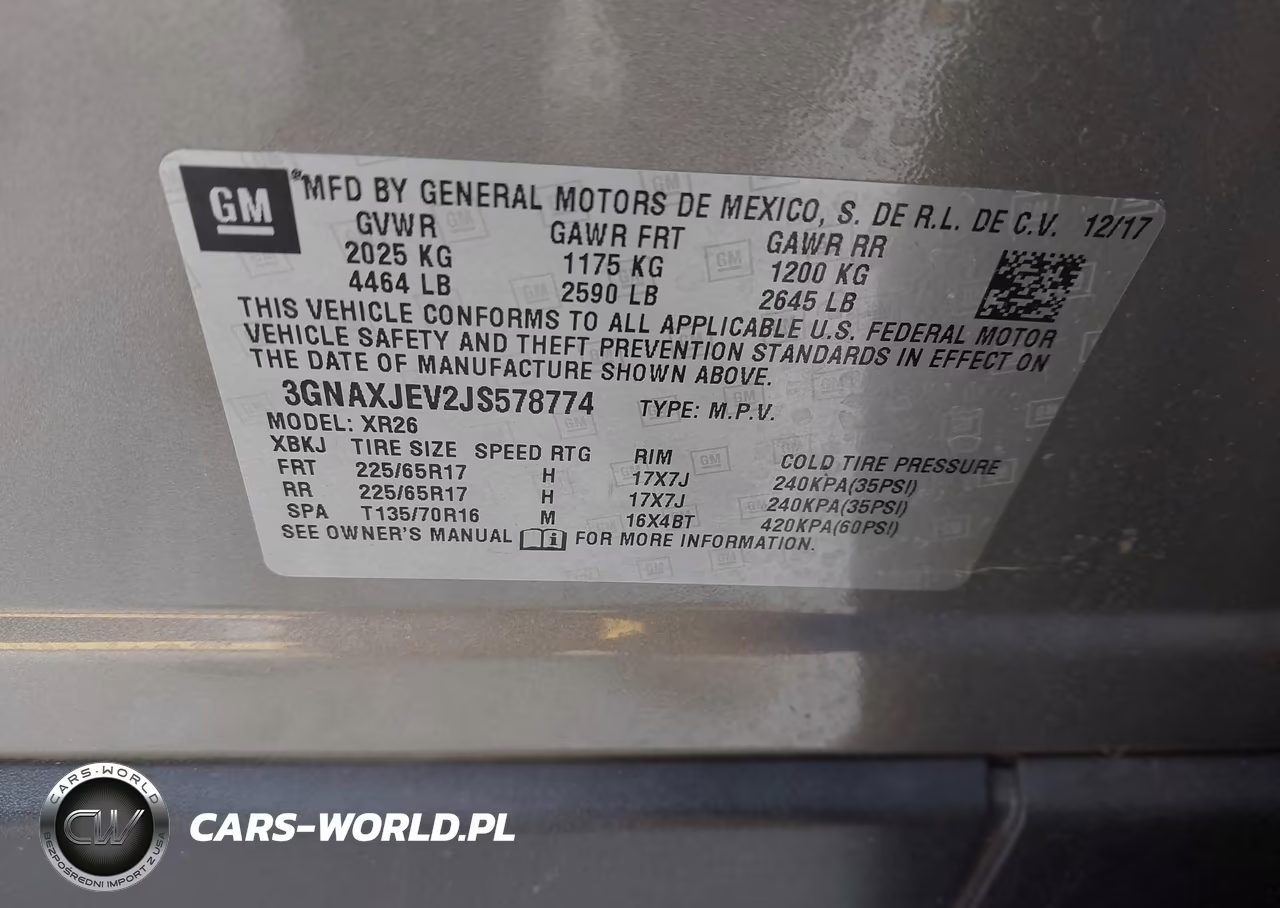 2018 Chevrolet Equinox Lt VIN:3GNAXJEV2JS578774 - 9