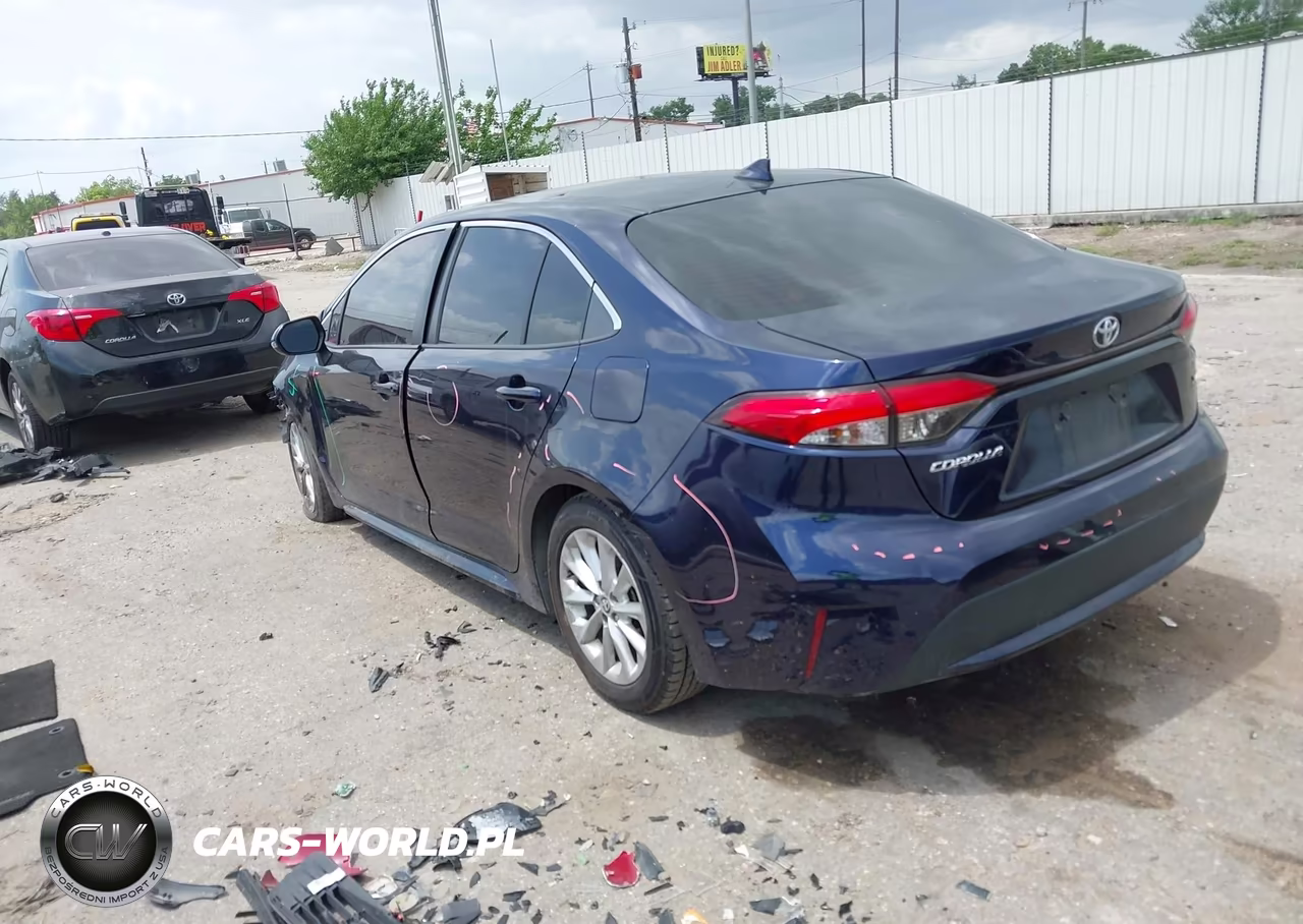 2020 Toyota Corolla Xle VIN:JTDFPRAE5LJ042473 - 3