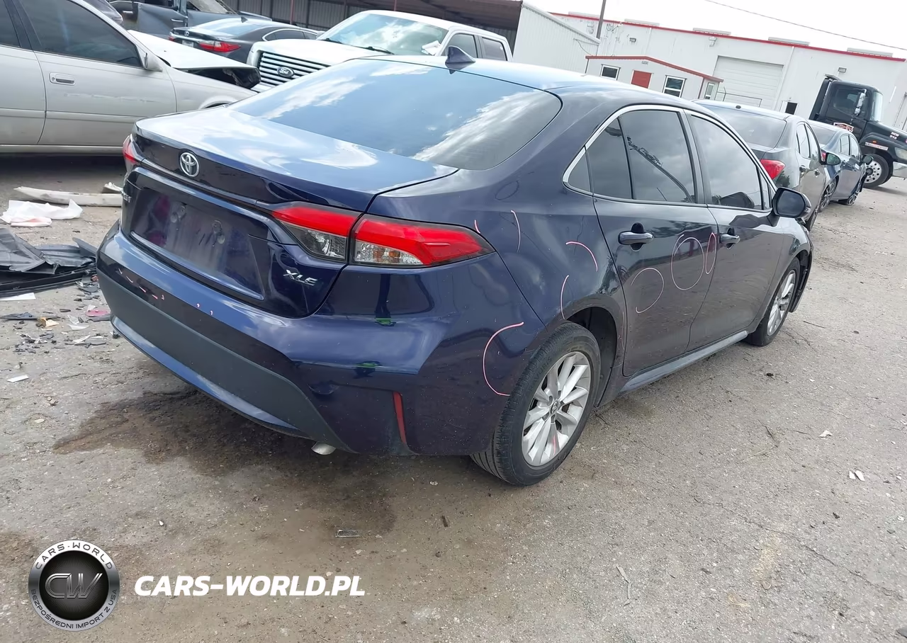 2020 Toyota Corolla Xle VIN:JTDFPRAE5LJ042473 - 4