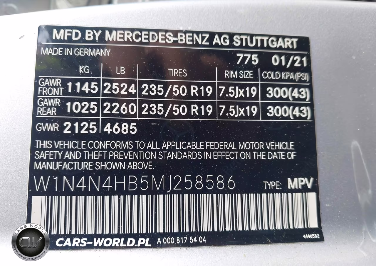 2021 Mercedes-Benz Gla 250 4Matic VIN:W1N4N4HB5MJ258586 - 9