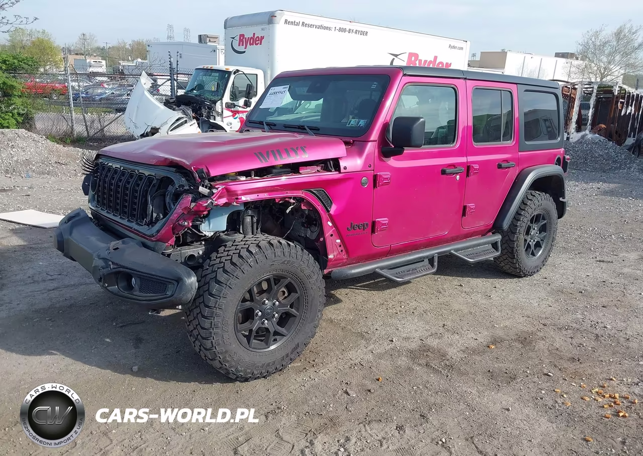 2024 Jeep Wrangler 4-Door Willys 4X4 VIN:1C4PJXDG0RW325947 - 2