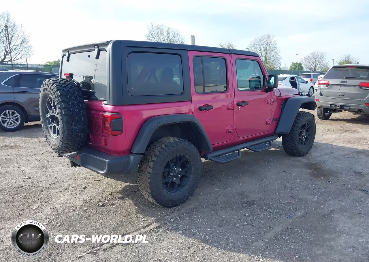 2024 Jeep Wrangler 4-Door Willys 4X4 VIN:1C4PJXDG0RW325947 - 4